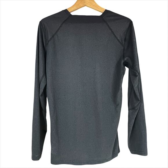 REI CO-OP Men's Black Long-Sleeve Base Layer Top Size M Gorpcore Camping Active - Picture 2 of 4